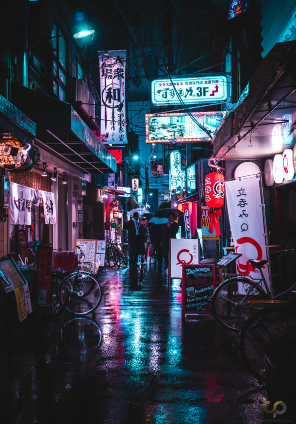 Blade Runner Cyberpunk Style Street Photograhy