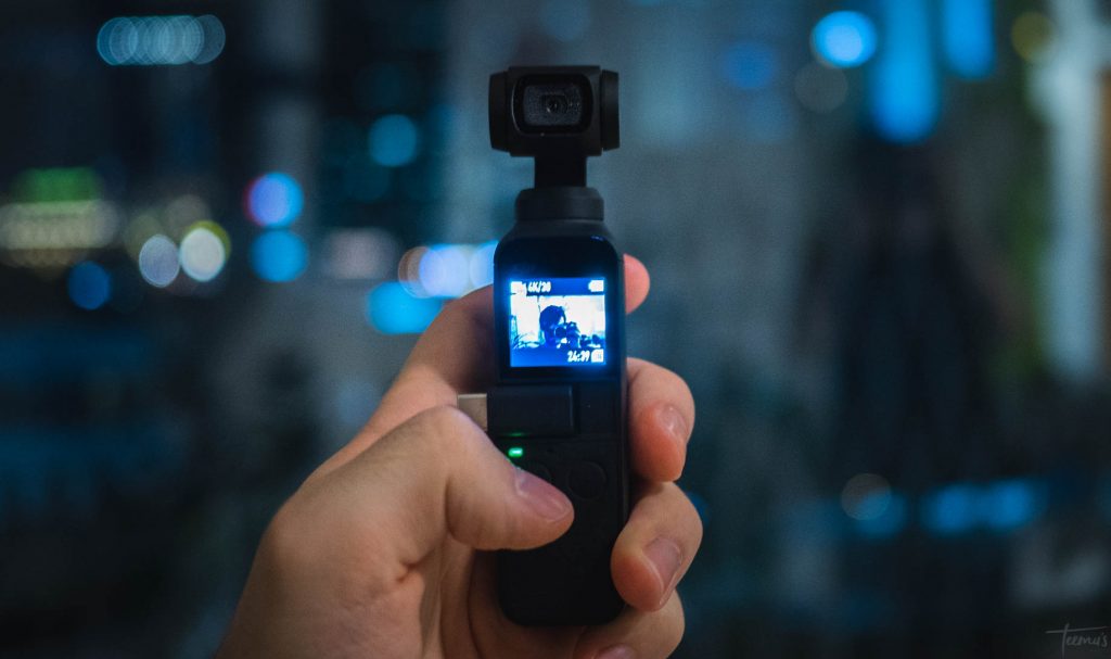 DJI Osmo Pocket night recording settings guide and samples