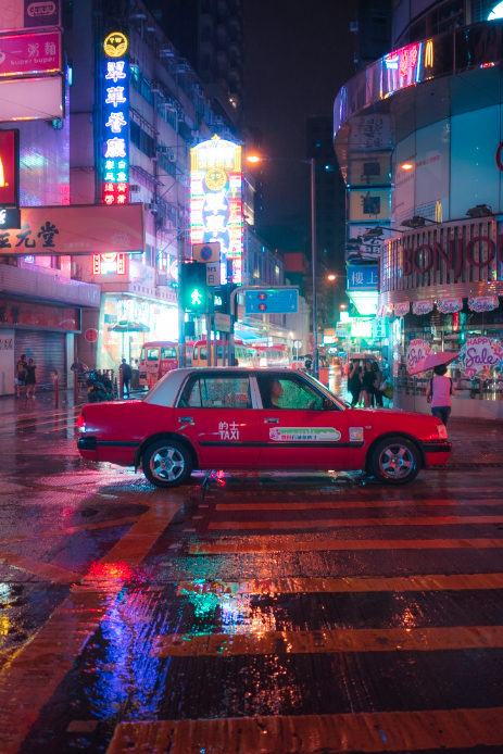 street at night photography